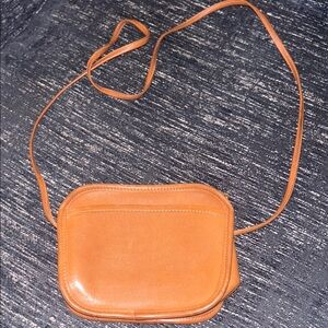 Coach Hadley mini crossbody brown leather